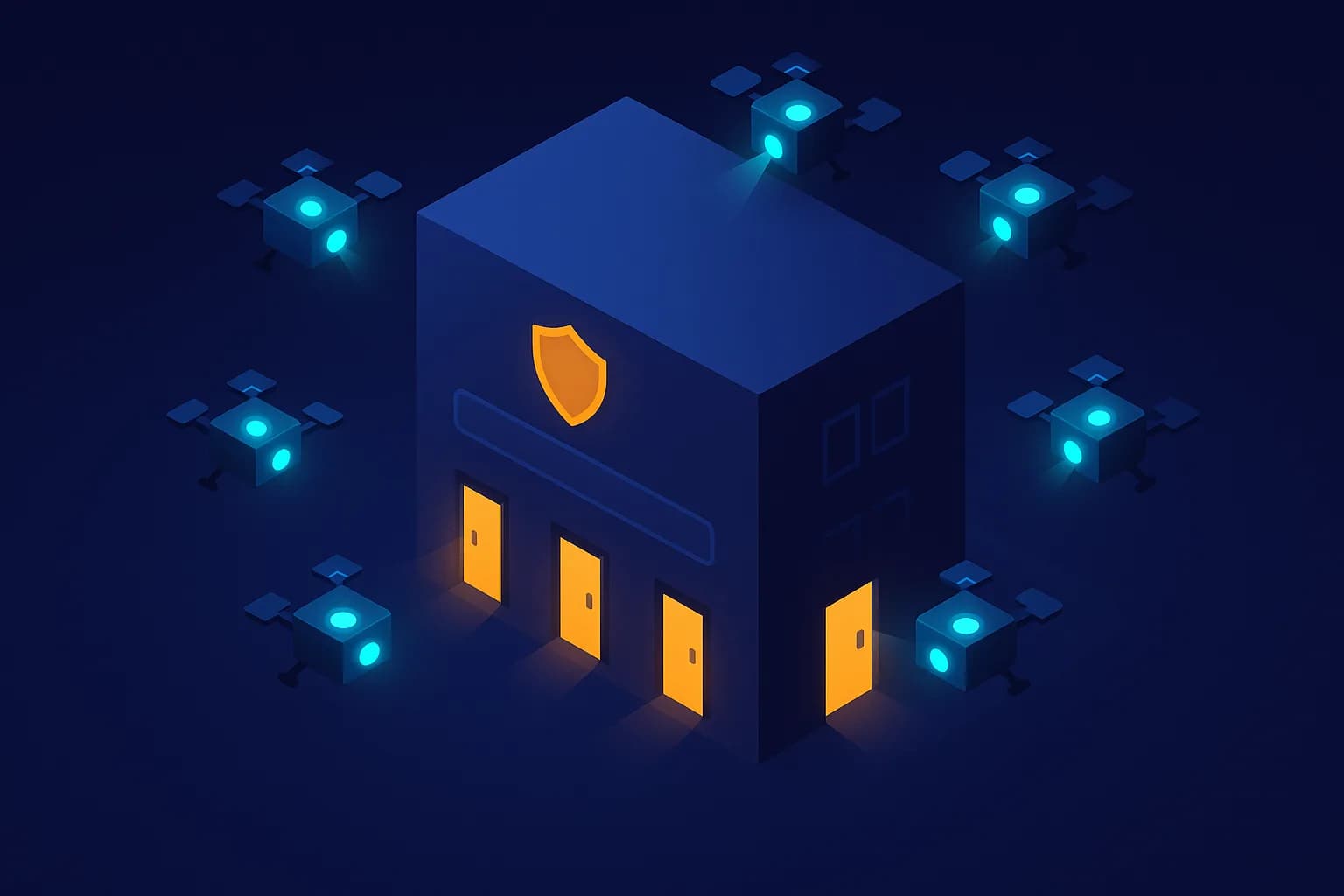 A swarm of autonomous AI agents probing every endpoint of a web application in parallel