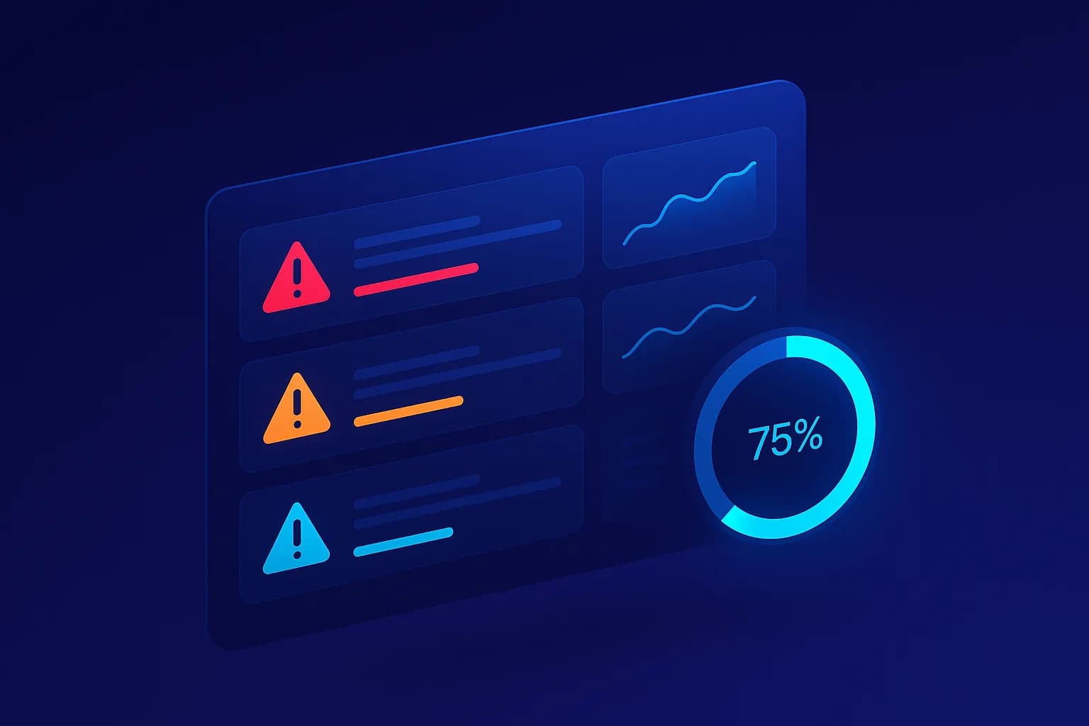Live security dashboard streaming verified vulnerability findings sorted by severity